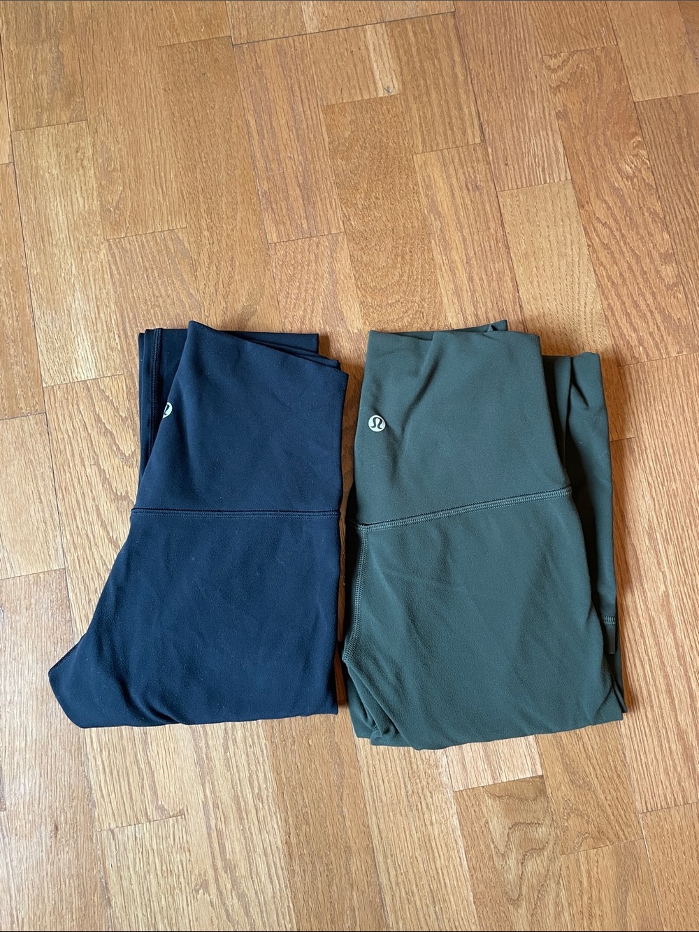 lululemon athletica align bundle — Black & Olive Green